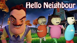 Hello Neighbour Horror Story Part 1 | Make Joke Of Horror