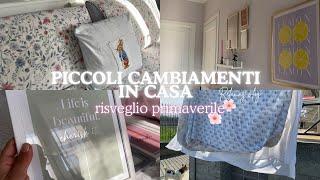 UN TOCCO DI PRIMAVERA IN CASA  QUADRI, LENZUOLA FIORITE GALLINE CHE FANNO PIÙ UOVA 🪺Relaxing vlog