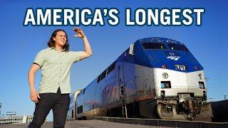 4. Riding America's LONGEST TRAIN to Alaska!