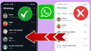 How to turn on Duckmode on WhatsApp [ Whatsapp Background] New Method (2024)