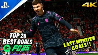 FC 25 - All Last-Minute Goal Celebrations! | Premier League | PS5 4K