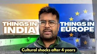 REVERSE Culture SHOCKS in INDIA after 7 Years in EUROPE (HINDI)