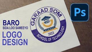 SIDA LOO SAMEEYO LOGO DESIGN KA | ADOBE PHOTOSHOP | Maan Graphics 2023