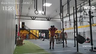 Bryan Hernández Crossfit Games Semifinals - Event 3