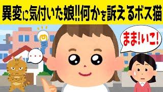 【2chほのぼの】娘に何かを訴える顔見知りのボス猫!!追いかけてみると・・→その結果w