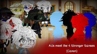 [REMAKE] || Sans AUs Meets The 4 (Canon) Stronger Sanses + Their Voices || GCMV