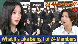 [Knowing Bros] ＂Having Too Many Members?＂ What It's Like to Be One of 24 Members 