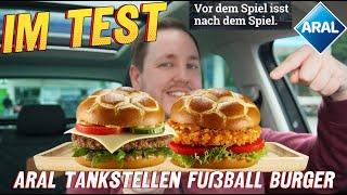 ARAL: Fußball Cheeseburger & Fußball Chickenburger im Test