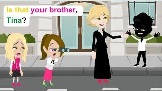 Ella goes looking for Tina's brother - Funny English Animated Story - Ella English