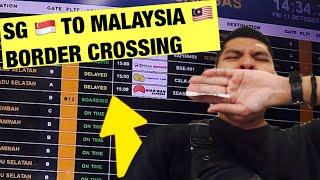 crossing my first border… Singapore  to Malaysia 