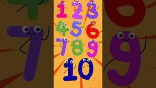 Simple Counting Song For Toddler Education! Counting Numbers from 1 to 10! Songs For Early Learning