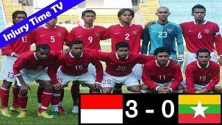 Indonesia 3-0 Myanmar | AFF Cup 2008 | All Goals & Highlights