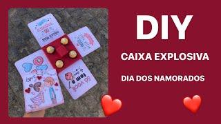 DIY CAIXA EXPLOSIVA | DIA DOS NAMORADOS