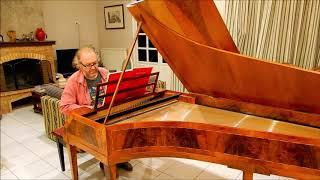 Trying out Mozart K330 on the new Walter fortepiano