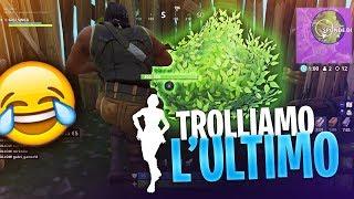 HO TROLLATO L'ULTIMO CON LE TRAPPOLE! Fortnite Battle Royale ITA!