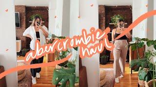 Abercrombie Fall Try On Haul  | Midsize Fashion