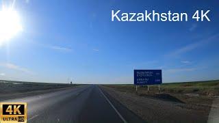 From Aktobe to Kyzylorda  - Scenic Video - Beautiful Roads | Дорога из Актобе в Кызылорду