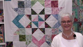 One Charm Pack Beautiful Quilt