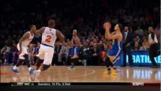 Stephen Curry Goes Off for 54 pts at The Garden