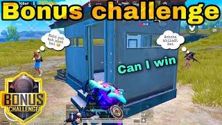 INDIA BONUS CHALLENGE  | PUBGMOBILE INDIA  | TEAM UP  CAN I WIN | BONUS CHALLENGE INDIABTBABU