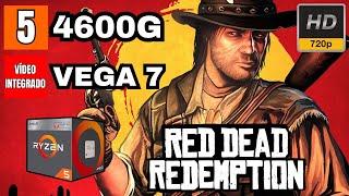 RED DEAD REDEMPTION CHEGA AO PC! RODANDO LISO NO RYZEN 5 4600G!