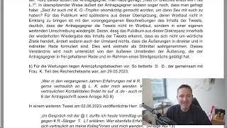 Süddeutsche Zeitung gegen Lindemann-Anwalt Simon Bergmann. Beschluss des LG Hamburg liegt vor.