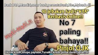 Hati Hati/10 Jebakan KTA Kredit Tanpa Agunan Perlu Dipahami,No 7 Paling bahaya!