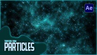 Trapcode Form Particles Background After Effects Tutorial @AMMotions