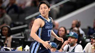 Yuki Kawamura Memphis Grizzlies Debut Full Highlights