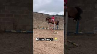 Troy Airlines ️ mums laugh  #horse #equestrian #showjumping #horseriding #pony #horselover