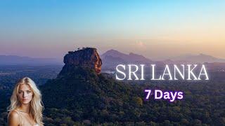 Sri Lanka 7 Day Travel : Solo Female Travel in Sri Lanka