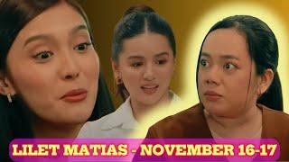 LILET MATIAS NOVEMBER 16-17 , 2024 FULL EPISODE STORY TELLING LIVE TODAY #liletmatias