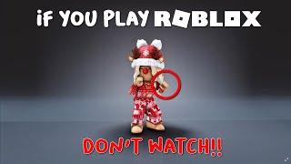 Don't watch this video if you play Roblox!!