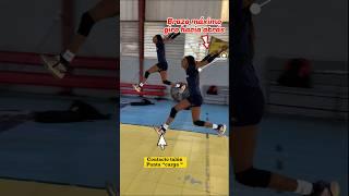 Cómo Atacar mejor ?? OBSERVA ESTE VIDEO  carrera , pasos y balance #volleyball