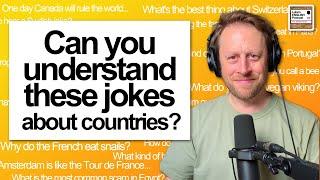 882. 47 "Funny" Country Jokes, Explained   Learn English with Humour