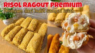 WAJIB COBA MINIMAL 1x SEUMUR HIDUP || RESEP RISOL RAGOUT PREMIUM