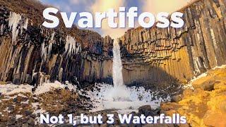 Svartifoss Waterfall, Iceland: Not 1, But 3 Waterfalls!