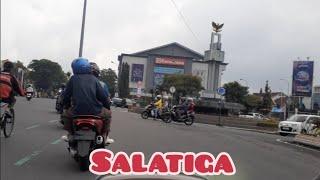 Motoran di jalan - jalan Di Kota Salatiga