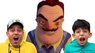 Jason play hello neighbor act 2 with family funny gameplay