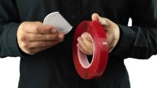 How To Easily Peel Double Sided Mounting Tape.
