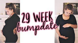 29 WEEK BUMPDATE || Fetal Arrythmia, Gestational Diabetes, Baby #3