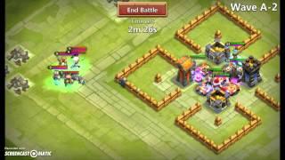 CastleClash: Wave A Clover Base Th 8