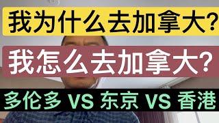 我为什么移民加拿大？我怎么去加拿大？