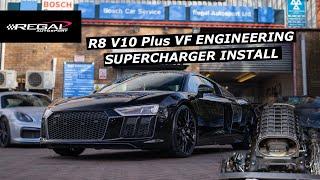 VF800 Supercharger Upgrade Installed on a R8 V10 Plus by Regal Autosport