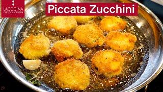 Piccata von der Zucchini schnelles & einfaches Rezept | La Cocina