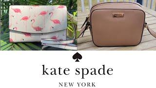 KATE SPADE SURPRISE SALE UNBOXING | WINNI FLAMINGO CROSSBODY | NEWBURY LANE CAMMIE CAMERA BAG