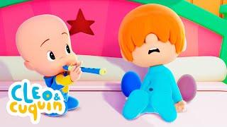 TEN EGGS IN A BED  Nursery Rhymes by Cleo and Cuquin | Children Songs