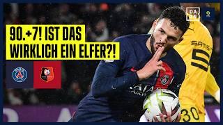 90.+7! Ramos mit äußerst fragwürdiger Aktion: PSG - Stade Rennes 1:1 | Ligue 1 | DAZN Highlights