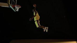 Shaq destroyed a hoop fed by Kobe (stop motion) - Dr. Juice