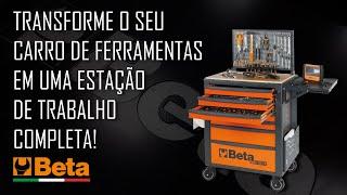 Conheça o Carro de Ferramentas Beta Modelo RSC24 com Todos os Seus Acessórios